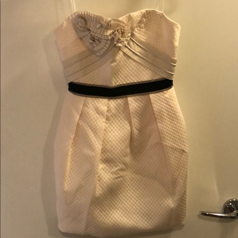 BCBG Max Azria strapless mini dress